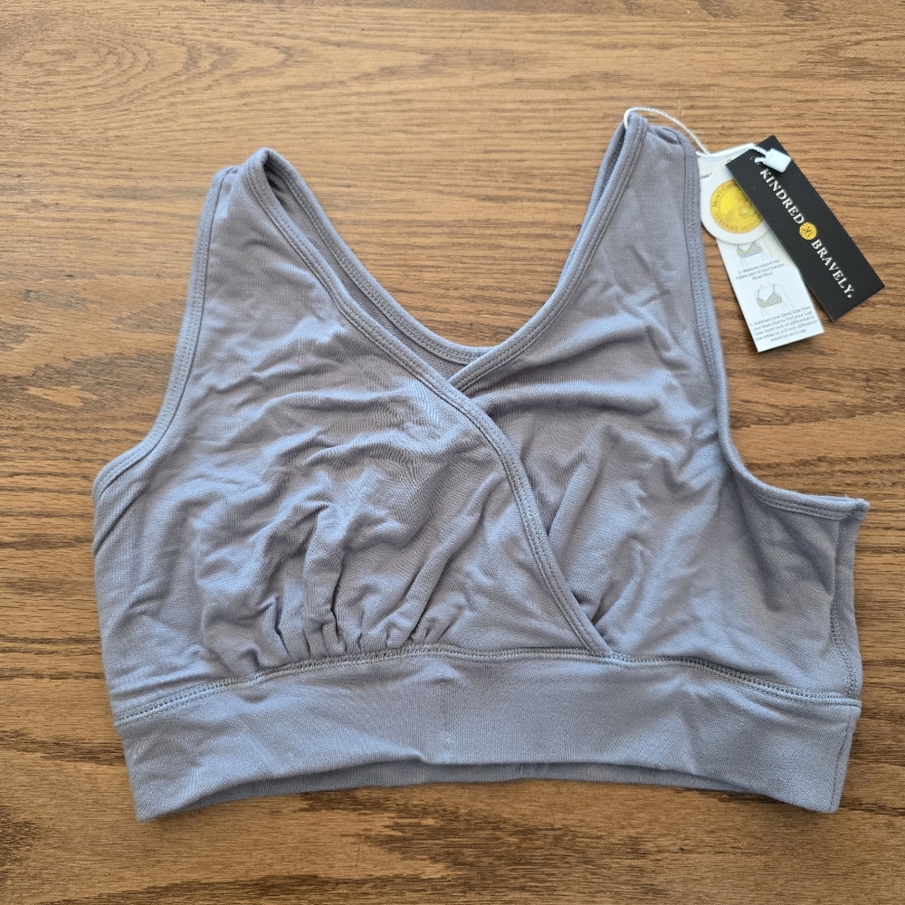 French Terry Racerback Nursing Bra Kindred Bravely